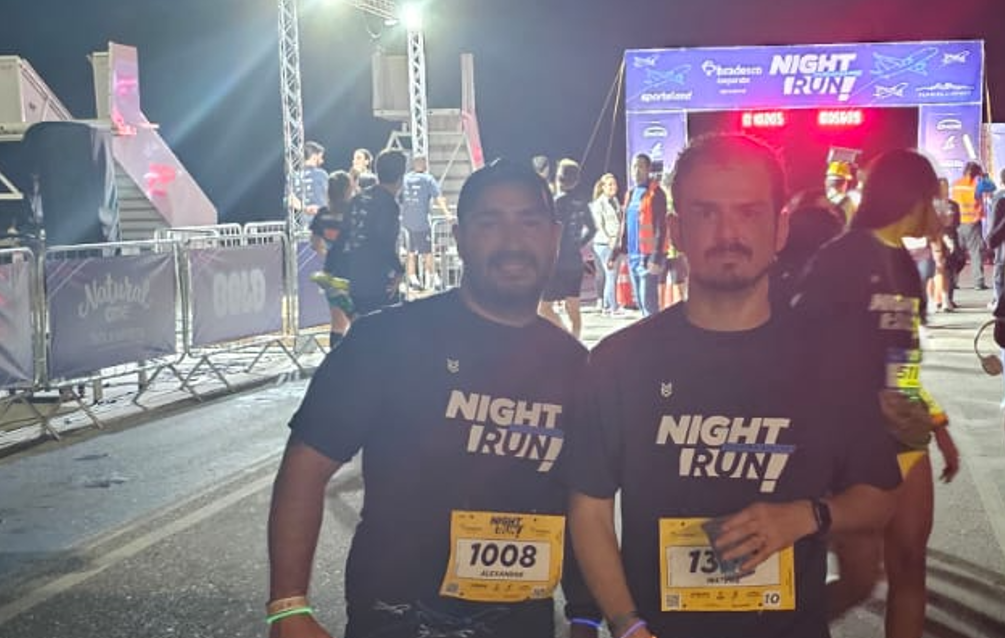 Night Run Floripa Airport, 10K na pista