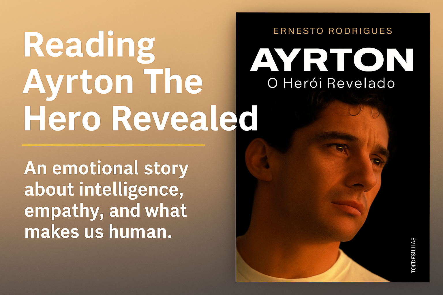 Book - Ayrton: The Hero Revealed - Ernesto Rodrigues