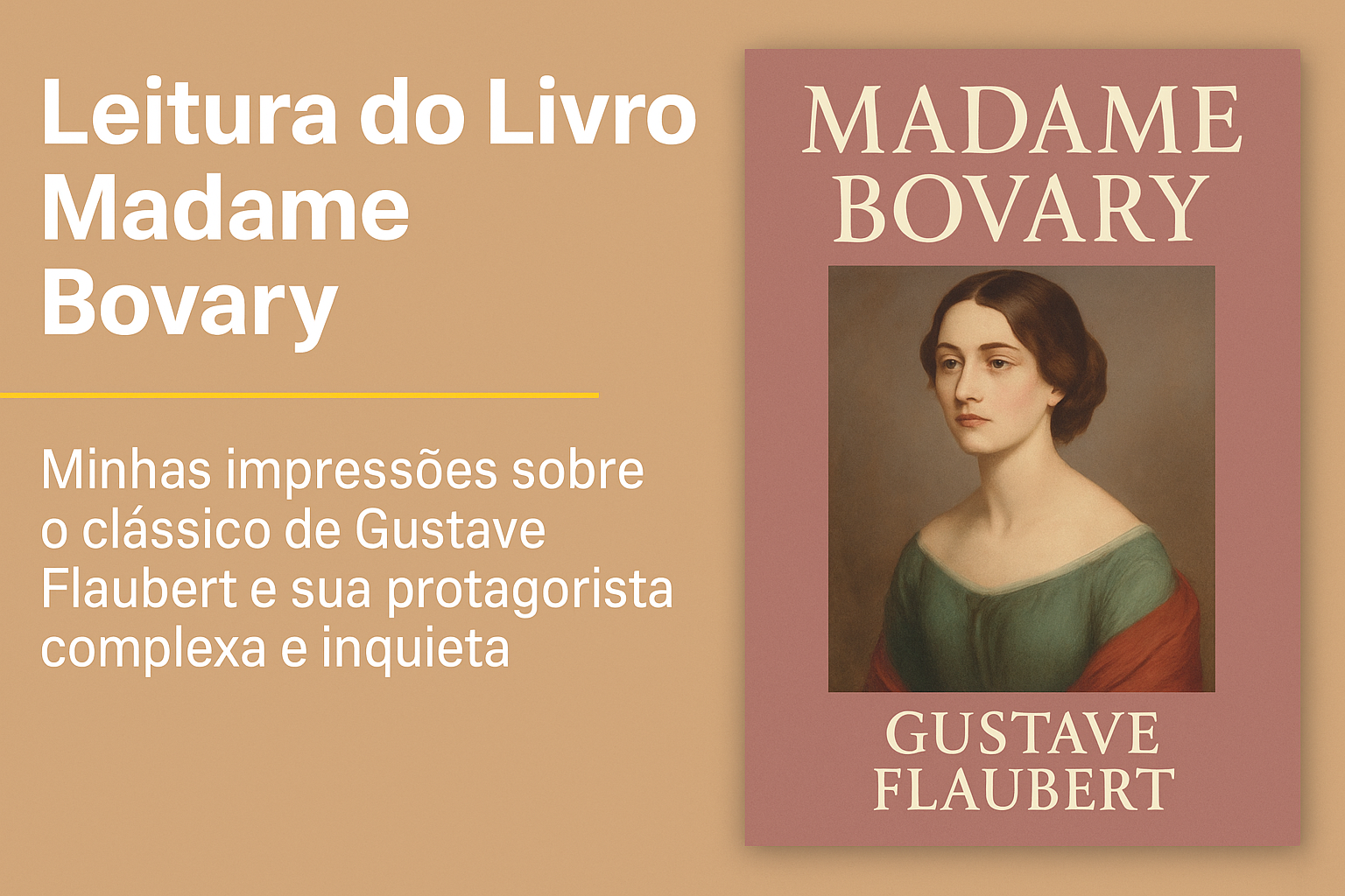 Livro - Madame Bovary - Gustave Flaubert