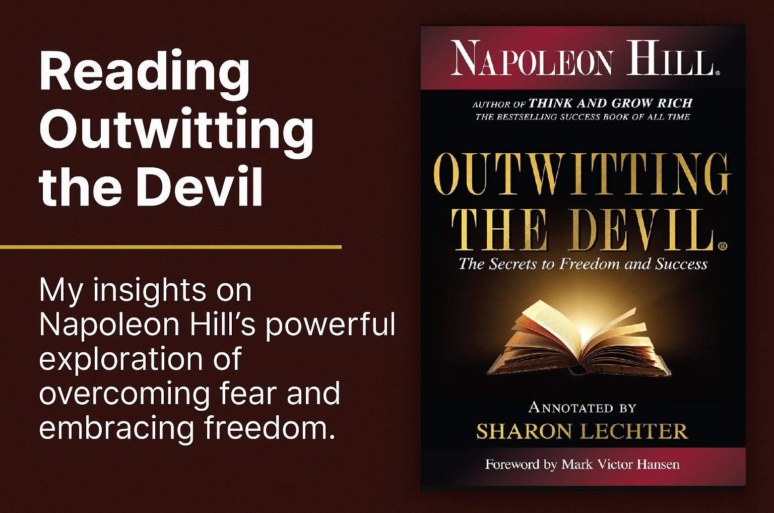 Outwitting the Devil - Napoleon Hill