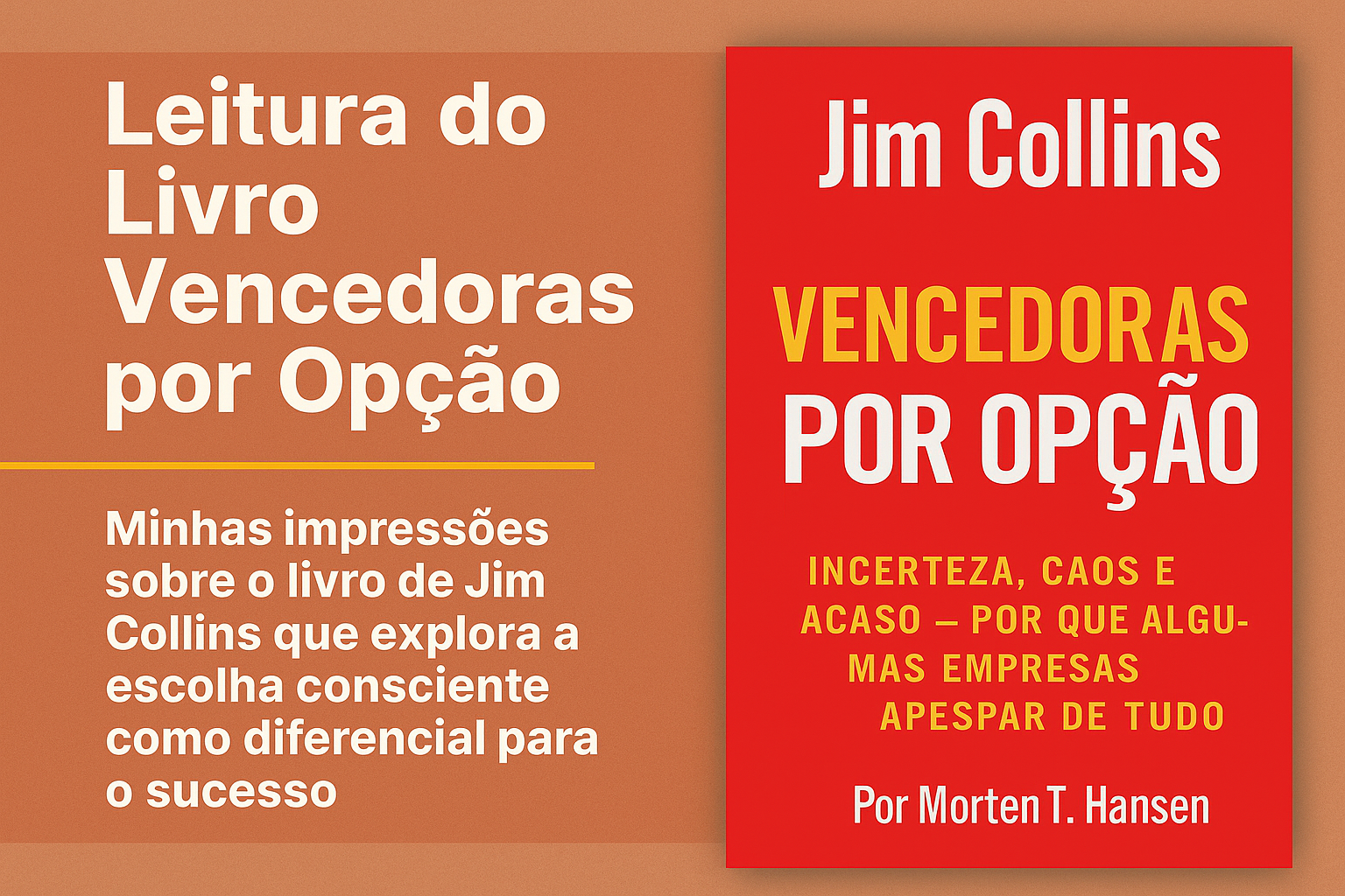 Vencedoras por Opção - Jim Collins