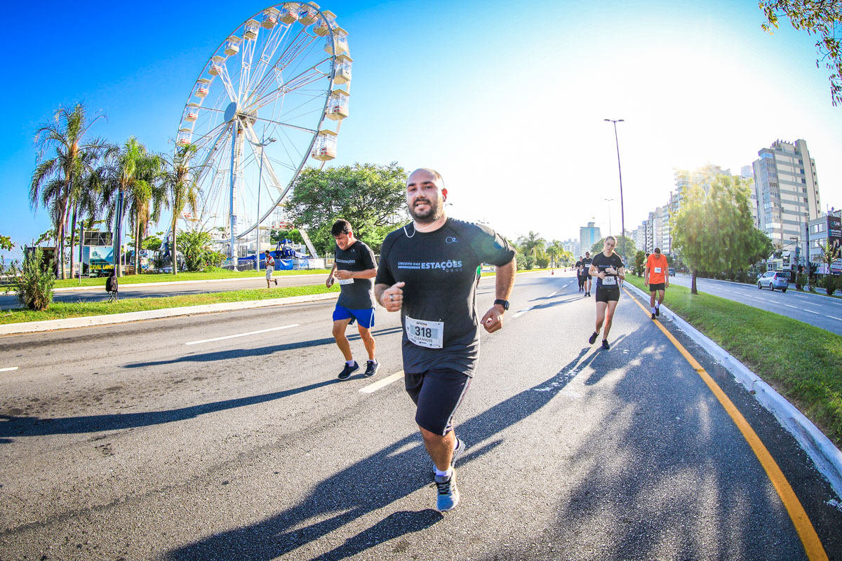 Na Avenida durante a prova