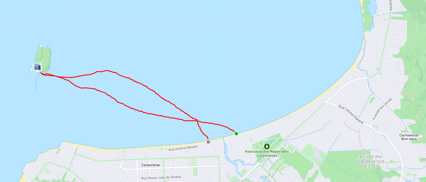 Mapa Ilha do Francês